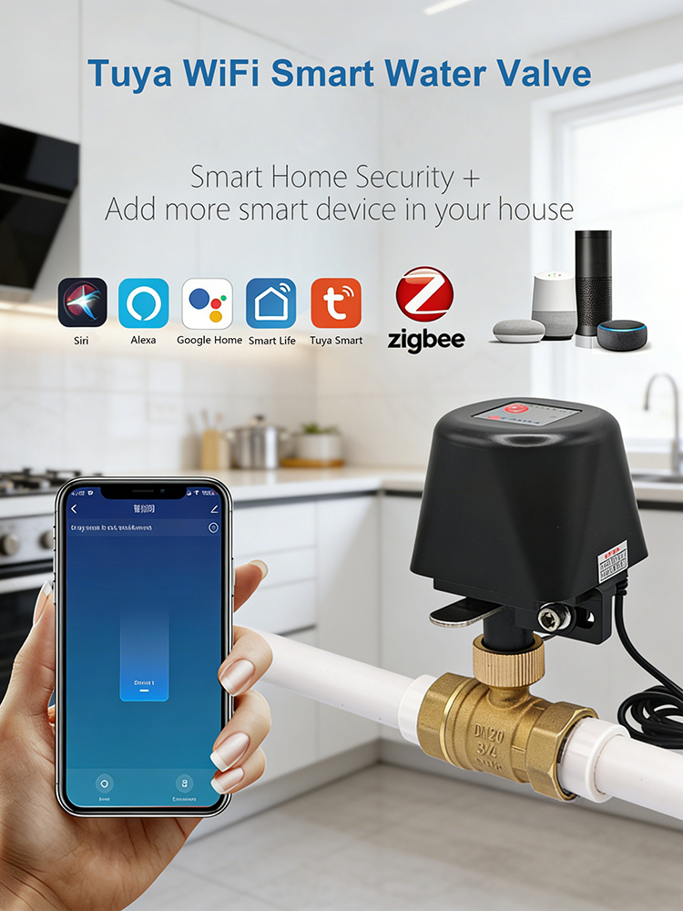 Smart Garden Home Assistant - Vanne d'eau intelligente Tuya ​ Minuteur