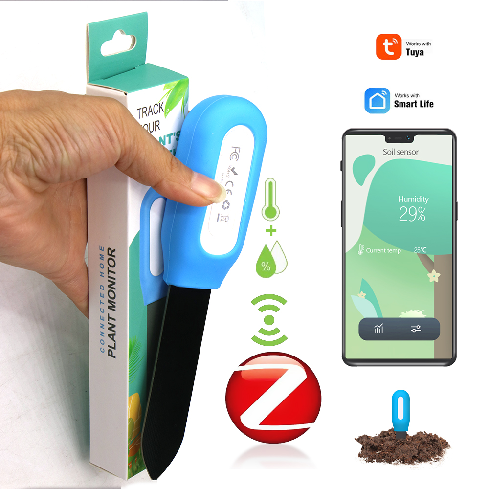 Smart Garden Greenhouse - Capteur de sol intelligent Zigbee, pour