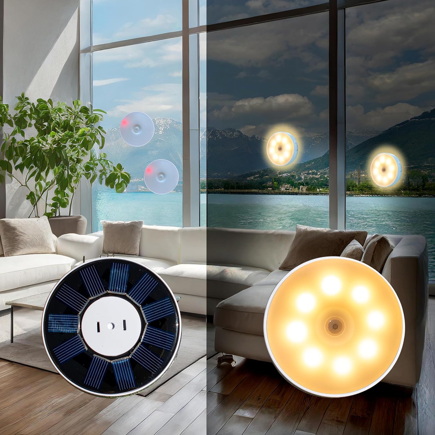 Smart Garden Solar Lights - Lampe de nuit à détecteur de