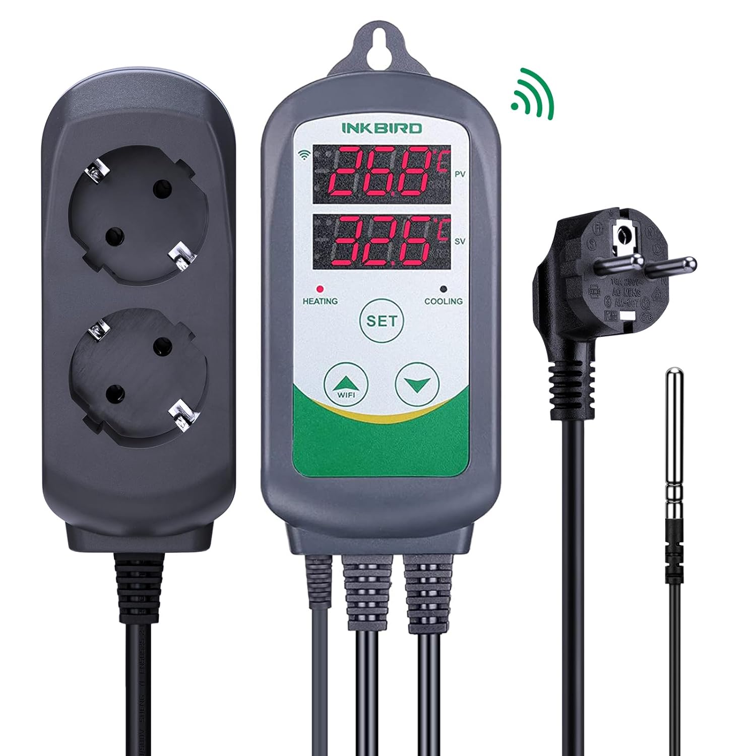 Smart Garden Greenhouse - INKBIRD ITC-308-WiFi régulateur de température numérique