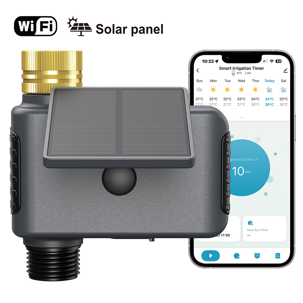 Smart Garden Greenhouse - Système d'irrigation solaire intelligent, contrôleur d'irrigation