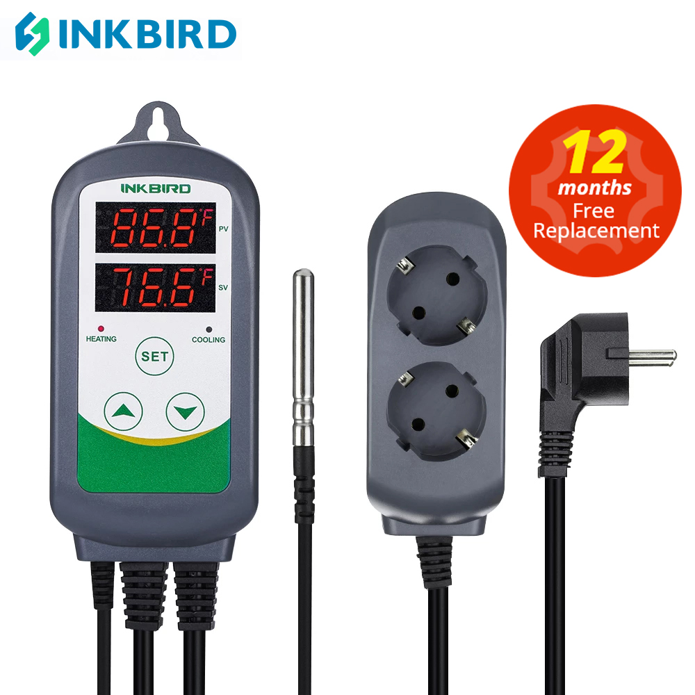 Smart Garden Greenhouse - INKBIRD ITC-308 Contrôleur de température à