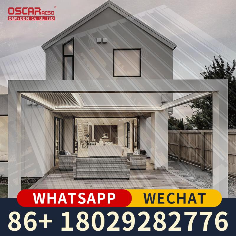 Smart Garden Design - Pergola moderne en aluminium 4x3M 3x4M,