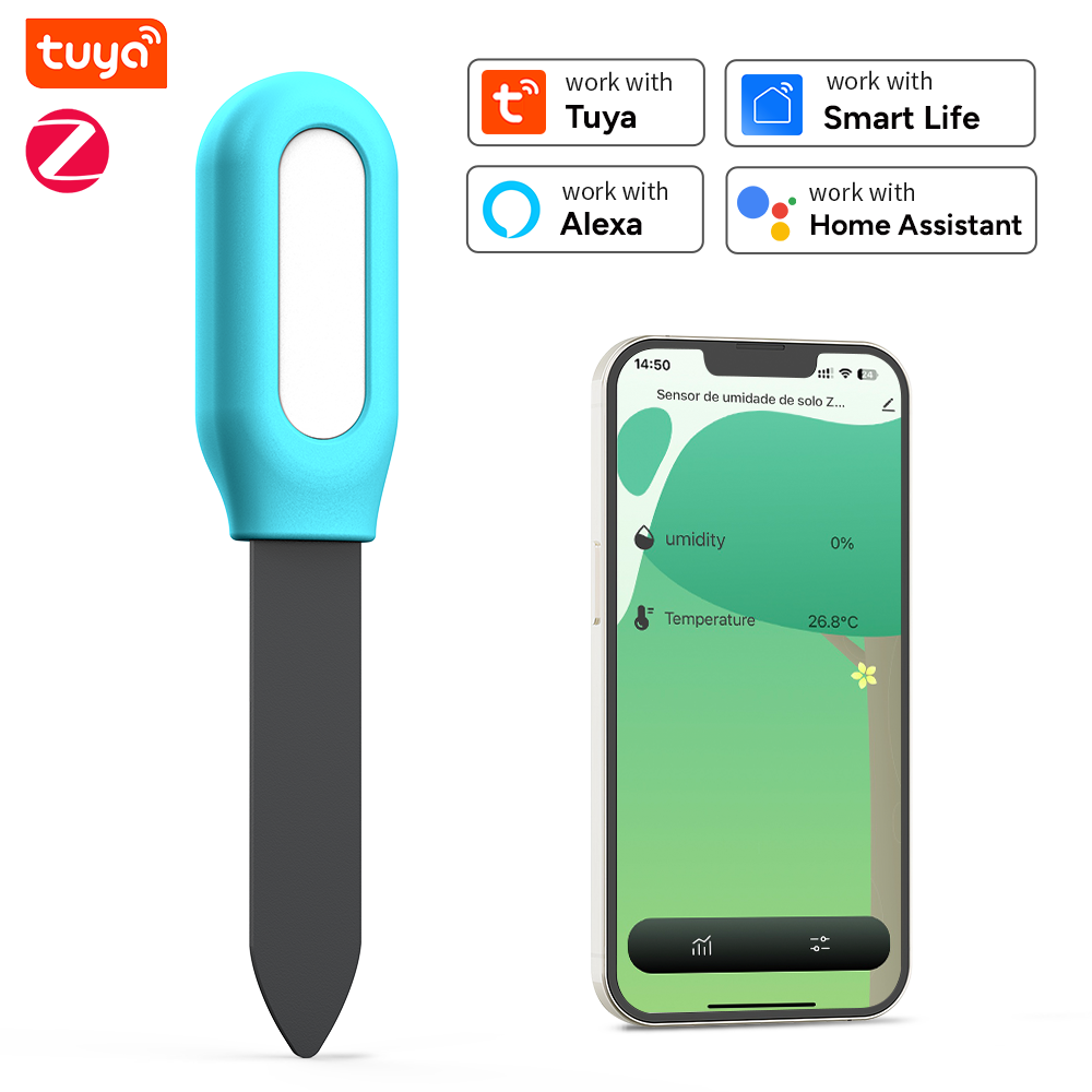 Smart Garden Home Assistant - Tuya Zigbee capteur de sol humidité