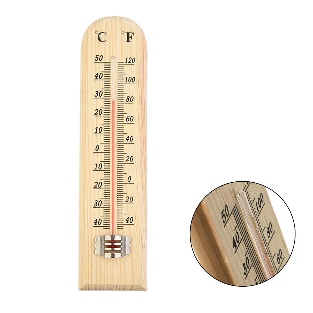 Thermomètre mural en bois -40  - Smart Garden Greenhouse avis et prix