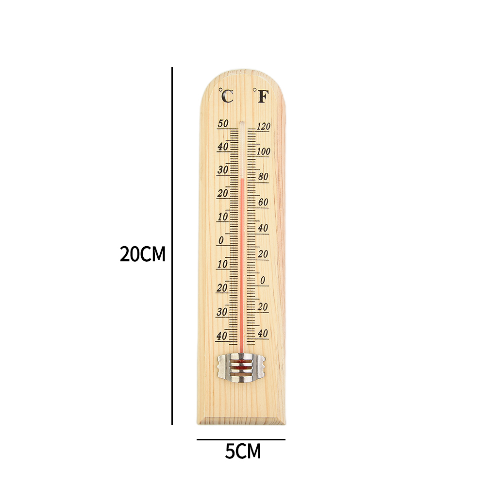 Thermomètre mural en bois -40  - Smart Garden Greenhouse avis et prix