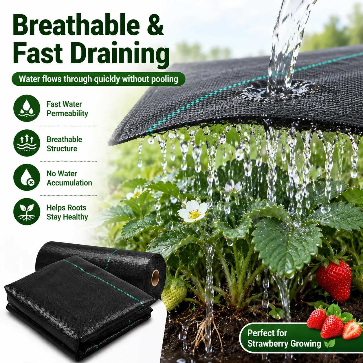 Toile géotextile perméable à l - Smart Garden Greenhouse avis et prix
