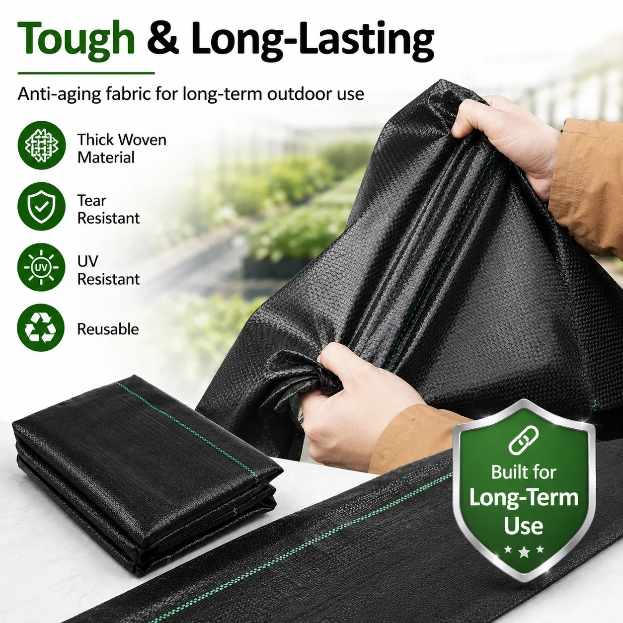 Toile géotextile perméable à l - Smart Garden Greenhouse avis et prix