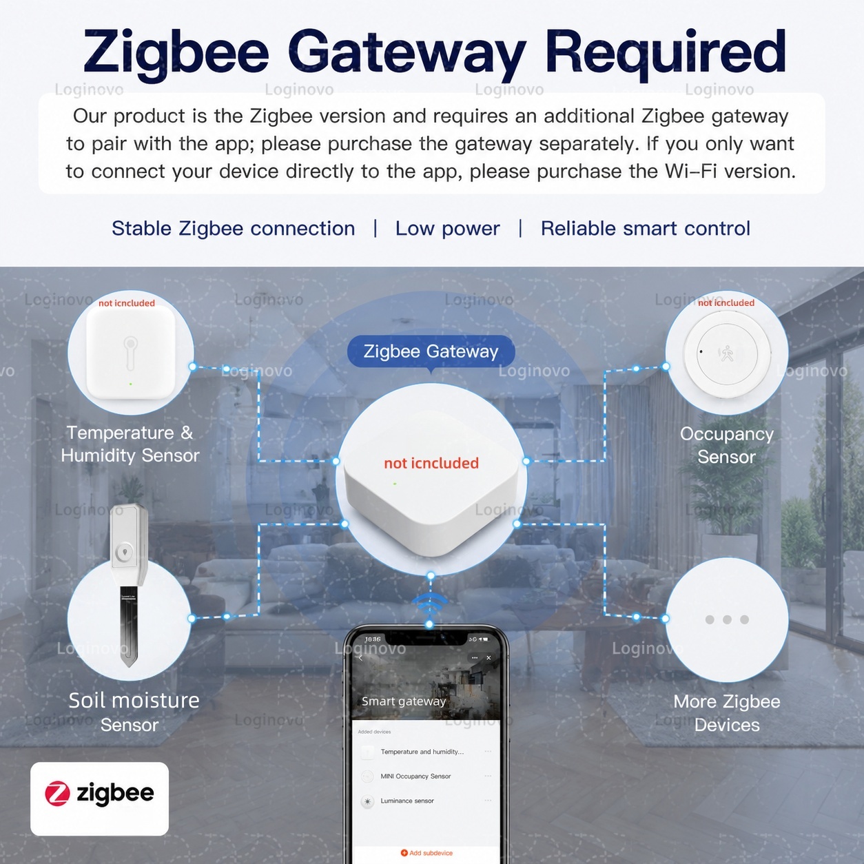 Capteur de sol Zigbee, détecte - Smart Garden Home Assistant avis et prix
