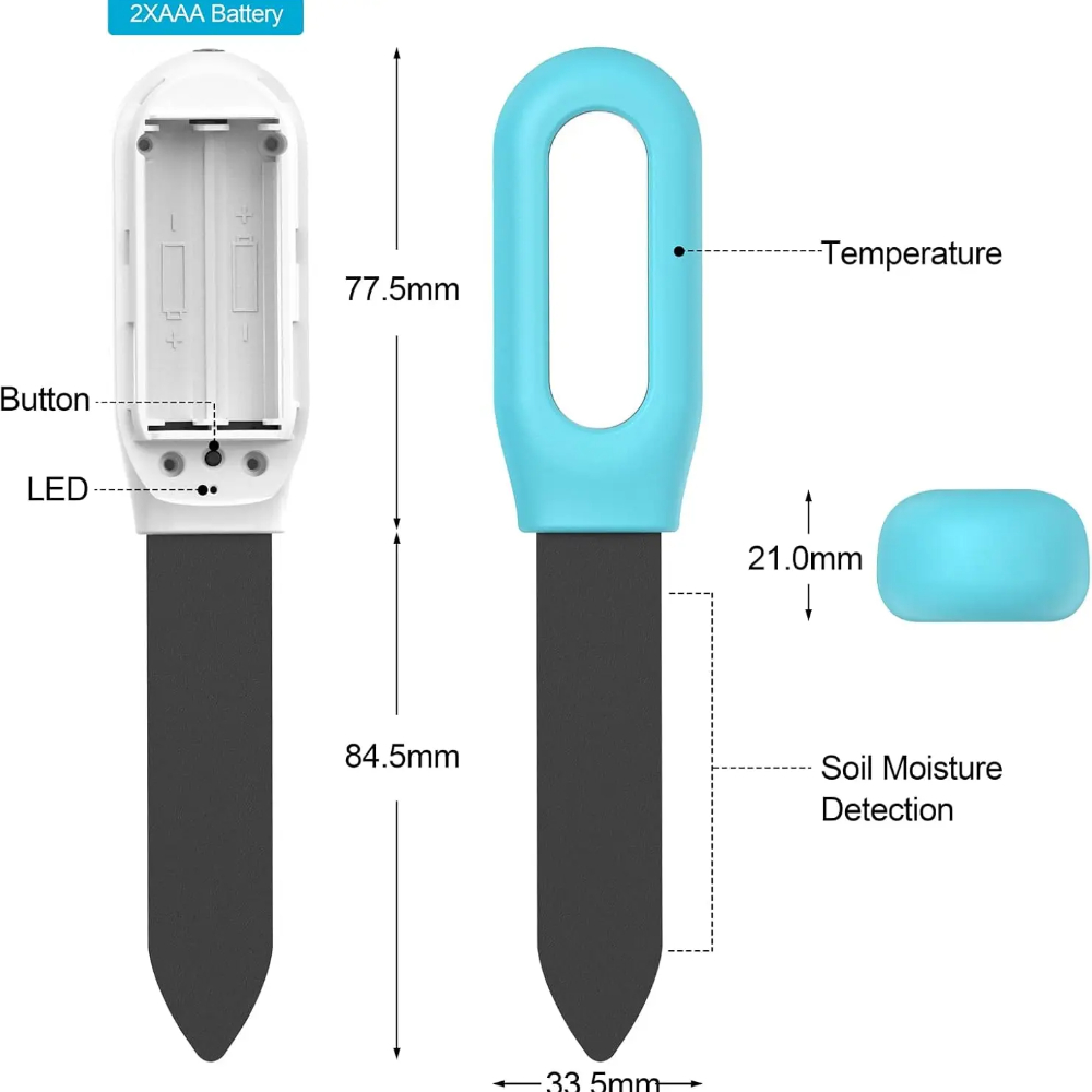 1 capteur de sol WiFi Zigbee,  - Smart Garden Home Assistant avis et prix