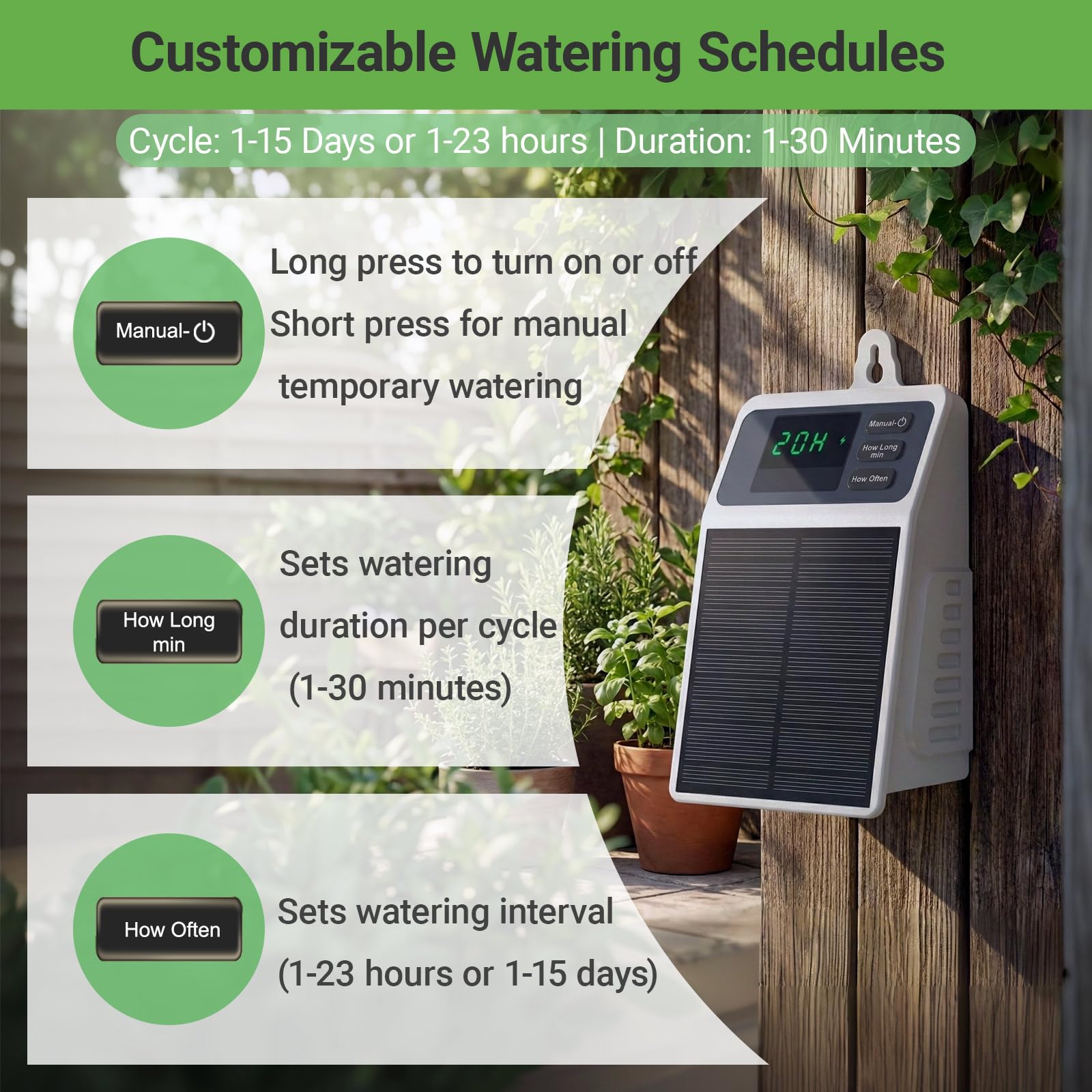Système d'irrigation solaire a - Smart Garden Technology avis et prix
