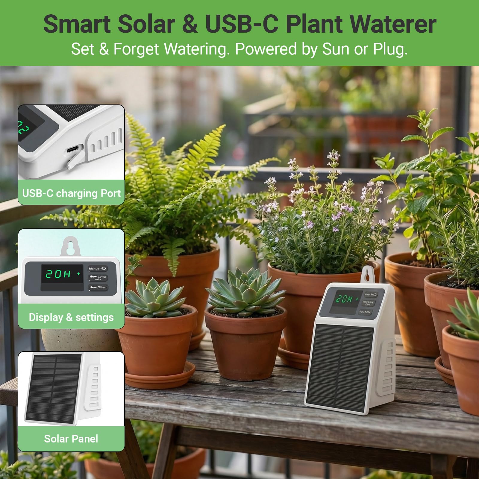 Système d'irrigation solaire a - Smart Garden Technology avis et prix