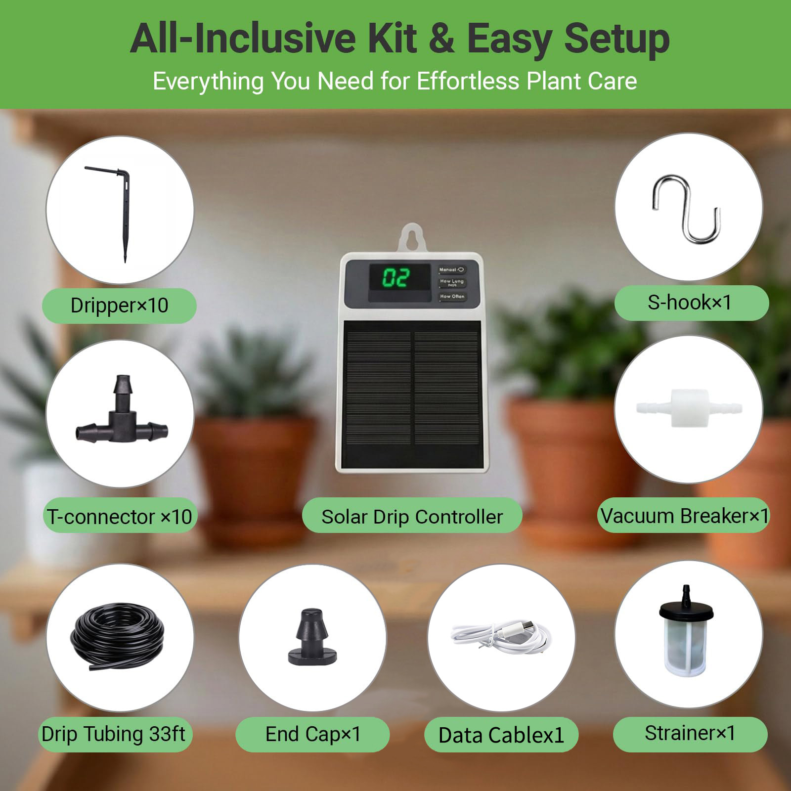 Système d'irrigation solaire a - Smart Garden Technology avis et prix