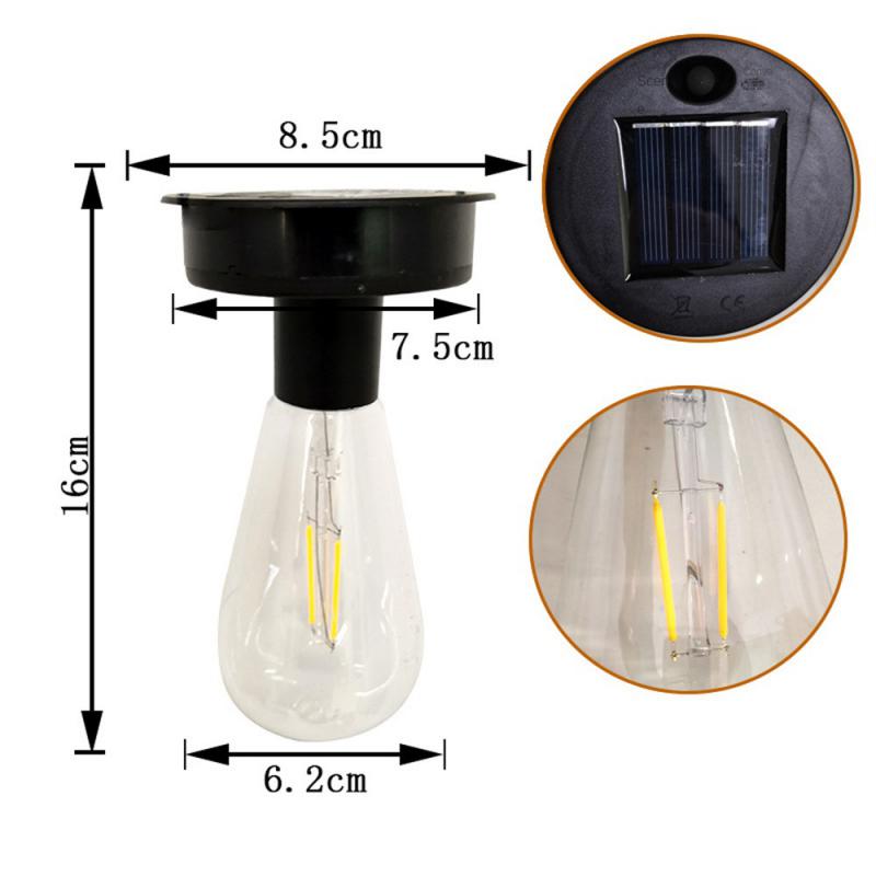 Ampoule Edison non absorbe oui - Smart Garden Solar Lights avis et prix
