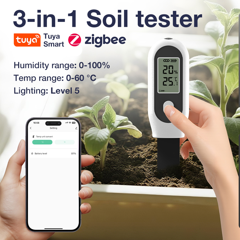 Tuya Zigbee 3 en 1 température - Smart Garden Home Assistant avis et prix